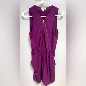 Purple zippered jumper by Paper Plane